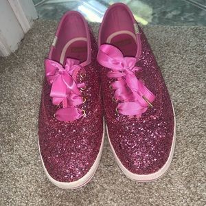 Kate Spade glitter keds
